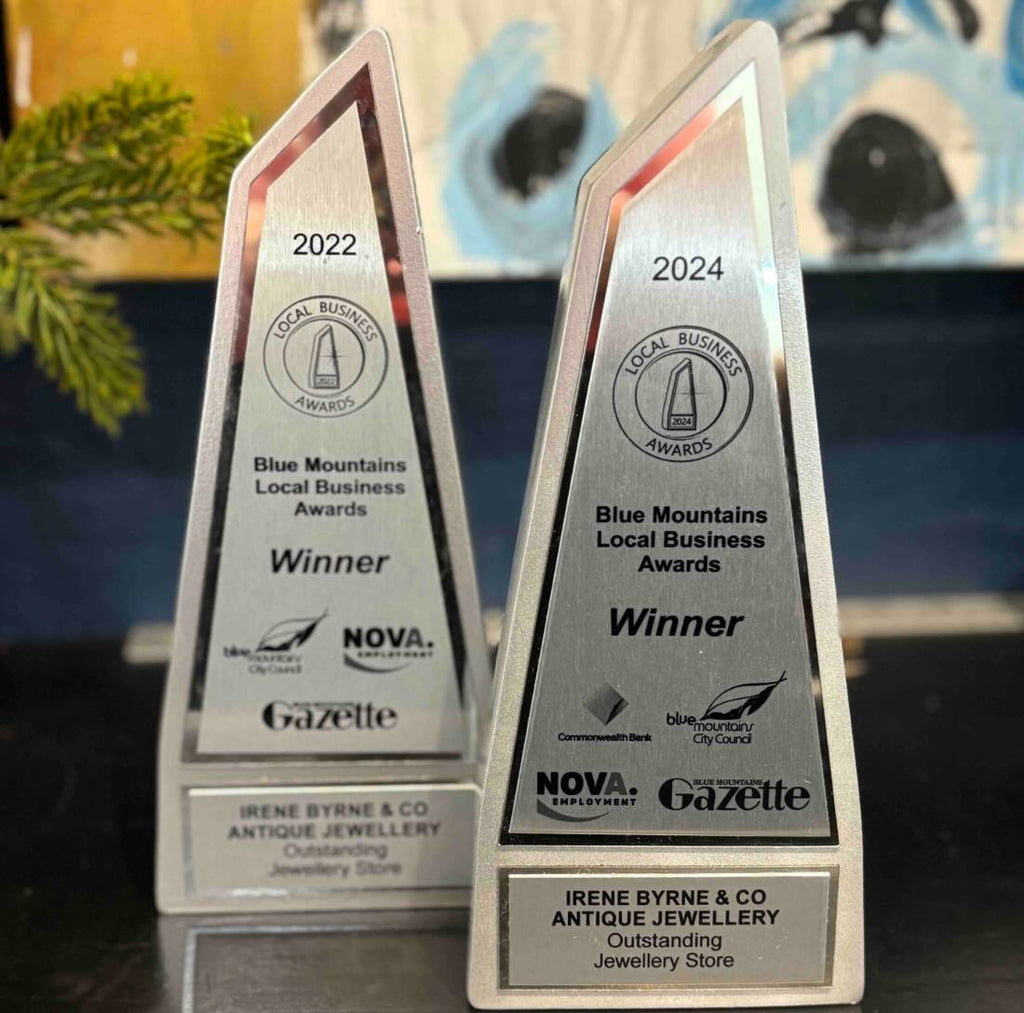 Irene Byrne & Co Wins 2024 Blue Mountains Outstanding Jewellery Store Award, Yet Again!