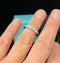 Tiffany & Co Platinum Diamond Band Ring - Irene Byrne & Co