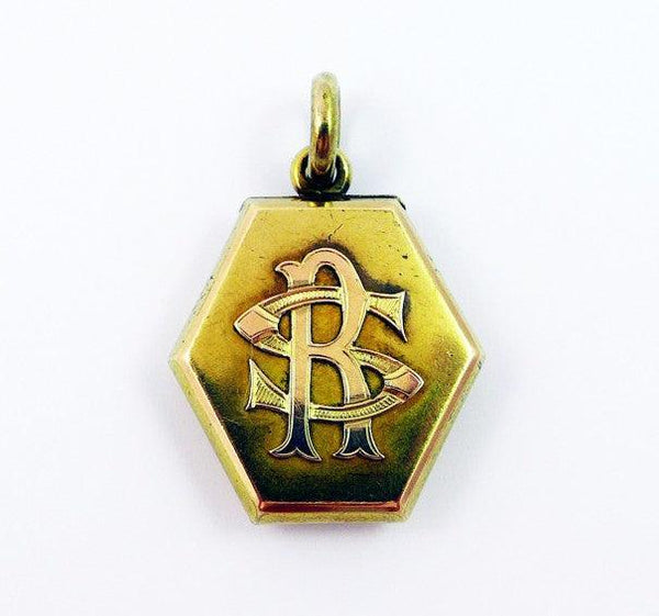 Victorian 15ct Gold Horseshoe Locket