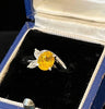 1.75ct Yellow Sapphire and Diamond Ring - Irene Byrne & Co