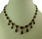 1920s Citrine riviere necklace