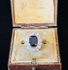 antique_Sapphire_and_Diamond_Cluster_Ring