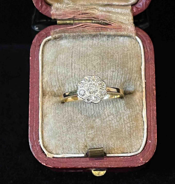 1920s_Old_European_Cut_Diamond_Daisy_Cluster_Ring