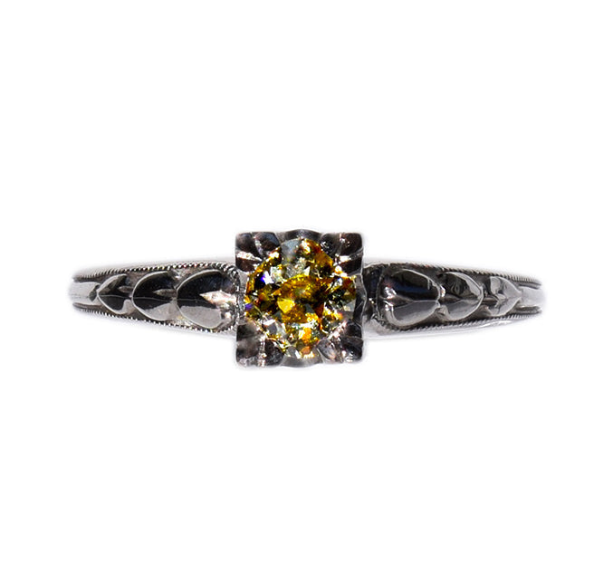 antique_yellow_diamond_ring