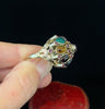 1950s_Multi_Gemstone_Cluster_Ring