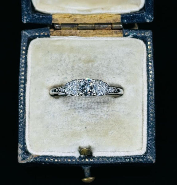 1950s_Platinum_Ring_with_Pave_Diamond_Shoulders