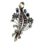 1950s_vintage_sapphire_diamond_floral_spray_brooch
