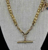 Antique Australian Albert chain by Rosenthal, Aronson & Co. in 15ct yellow gold.