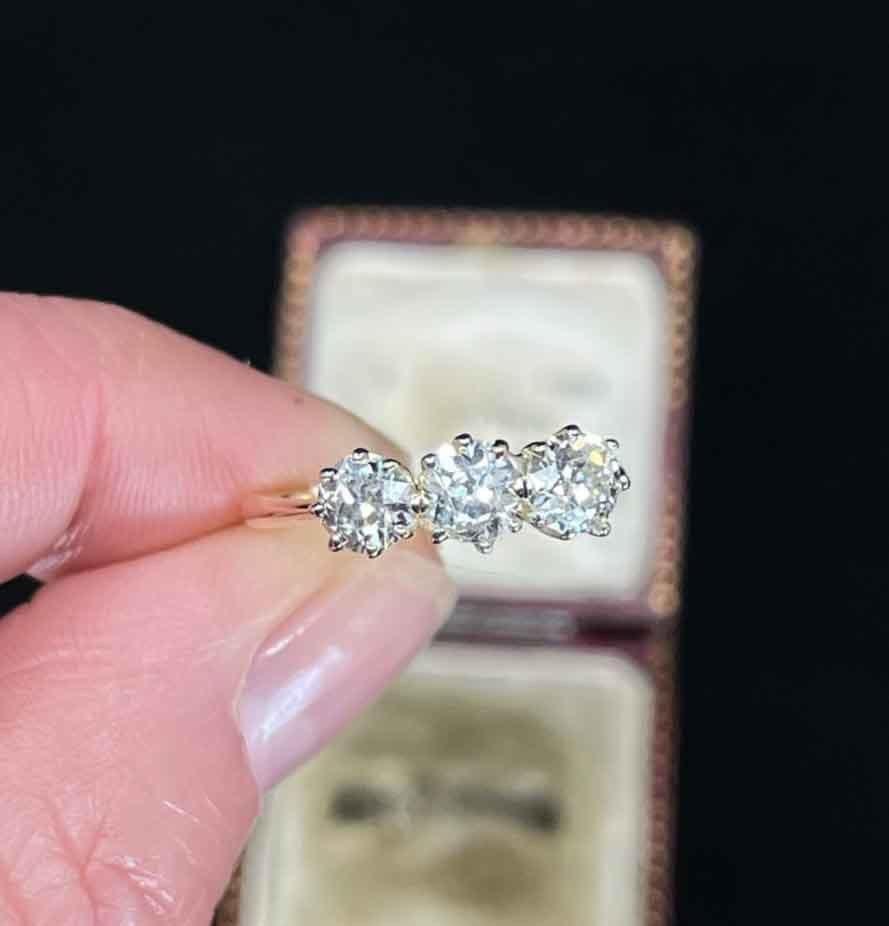 Australian-1920s-Three-Stone-Diamond-Trilogy-Ring