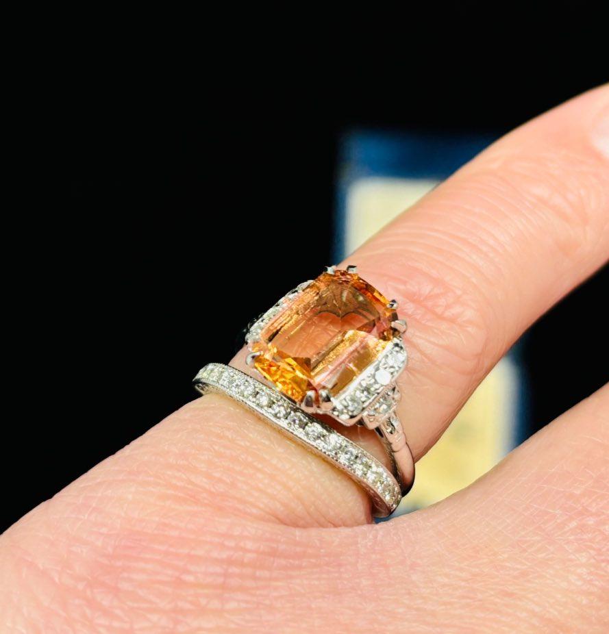 Vintage 1914 Pearl and Diamond Ring - Payton, Pepper & Sons Ltd