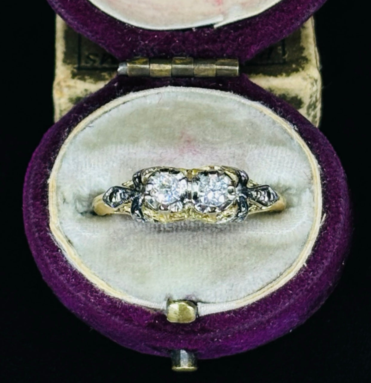 1920s Old European Cut Diamond Ring