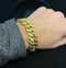    French_18ct_yellow_gold_bracelet