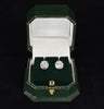A pair of timeless Vintage 4.20ct Old European Cut Diamond Earrings from the 1920s