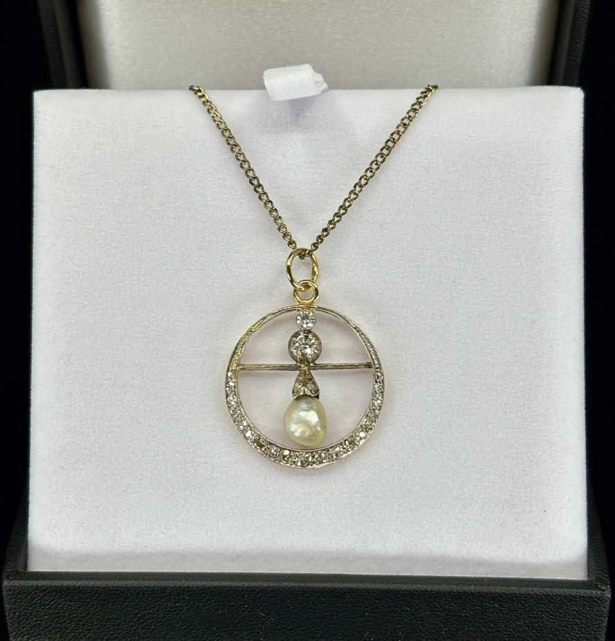 Antique diamond pendant designed for women who appreciate delicate and unique jewelry with historical significance.