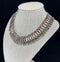 Close-up detail of the Victorian Sterling silver collar necklace, highlighting the exquisite craftsmanship and design.