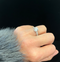 Four-claw-Brilliant-Cut-2.96ct-Platinum-Diamond-engagement-Ring