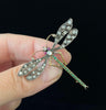 antique_Diamond_emerald_ruby_Dragonfly_Brooch