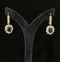 Victorian Austro Hungarian Sapphire and Diamond Earrings