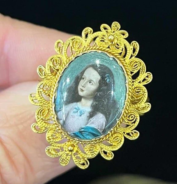 Georgian_22ct_Portrait_miniature_ring