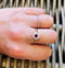 Ruby and Diamond Cluster Ring - Irene Byrne & Co