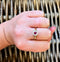 Ruby and Diamond Cluster Ring - Irene Byrne & Co