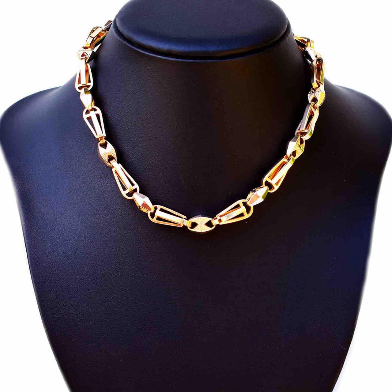 antique_Victorian_fancy_link_gold_chunky_necklace