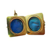 Victorian 15ct gold rectangular locket