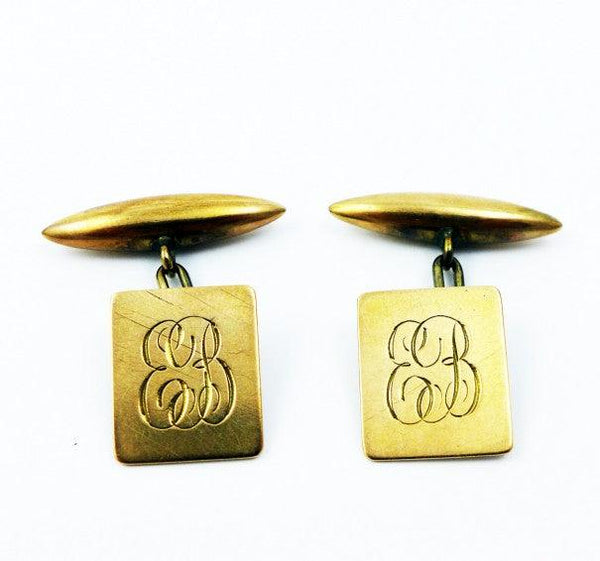 Victorian era Australian 'Prouds' 9ct Cufflinks