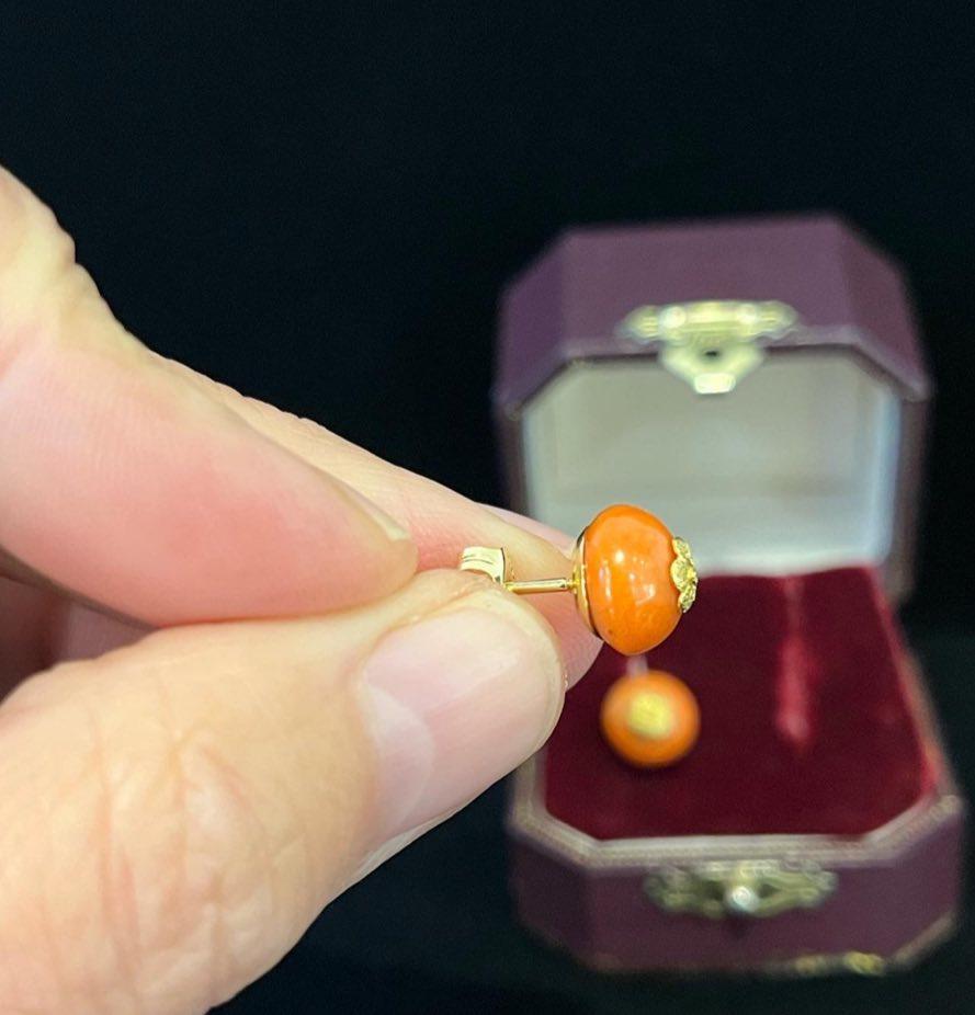 Victorian_Coral_Stud_Earrings
