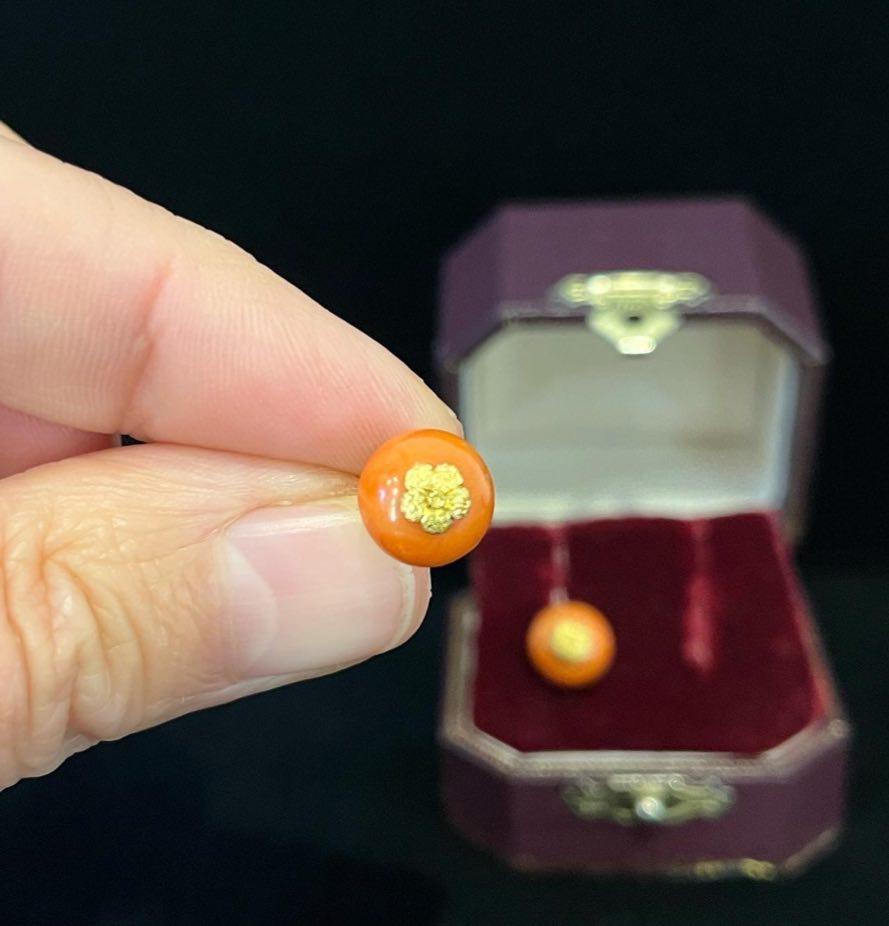 Victorian_Natural_Coral_Stud_Earrings