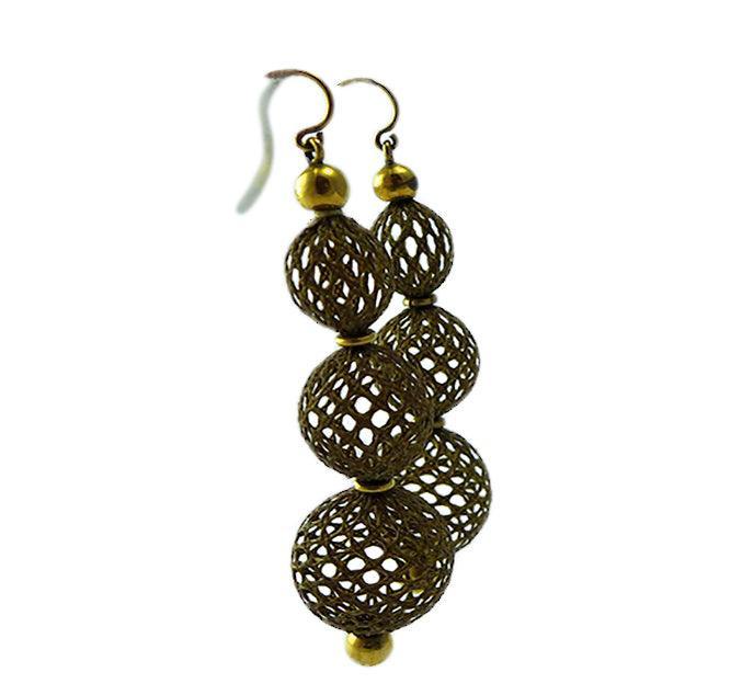 Victorian Hair Earrings