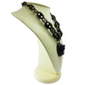 Victorian Vulcanite Cameo Pendant Necklace