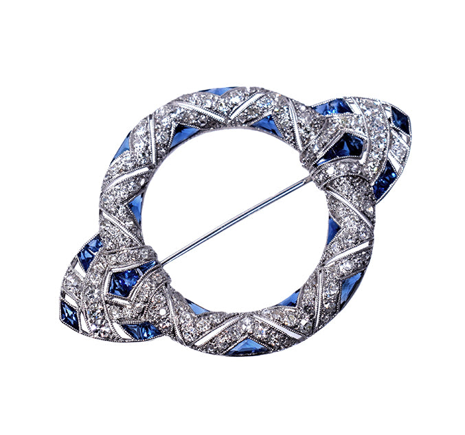 Art_Deco_Sapphire_Brooch